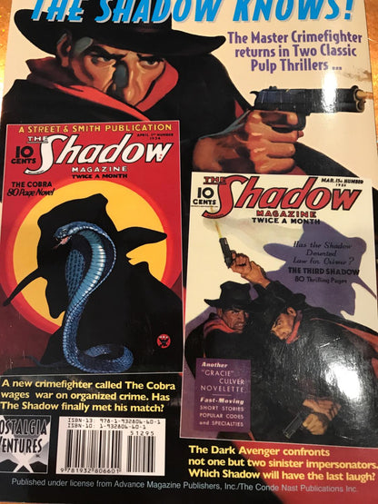 THE SHADOW # 7 THE THIRD SHADOW & THE COBRA